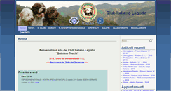 Desktop Screenshot of lagottoromagnolo.org
